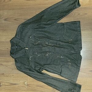 Krazy Kat Olive Utility Jacket